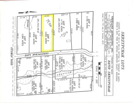 LOT 1 2.83 ACRE CLEARVIEW DRIVE, WESTON, WI 54476 - Image 1